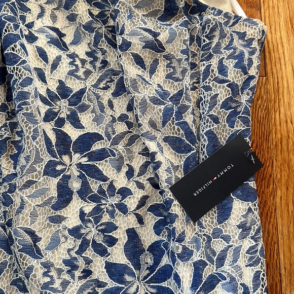 Tommy Hilfiger light blue and white dress - Picture 11 of 11